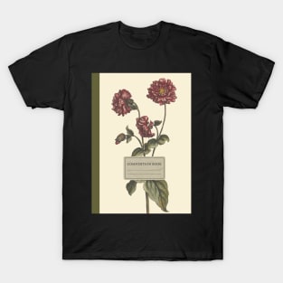 Aesthetic Vintage Floral Composition Book T-Shirt